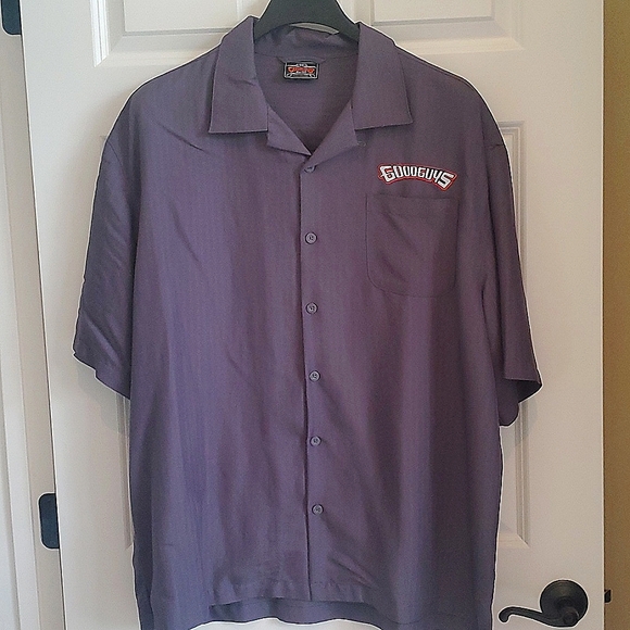 Goodguys Hot Rod Mechanic's Embroidered Button Down Short Sleeve Shirt X… - Picture 2 of 6